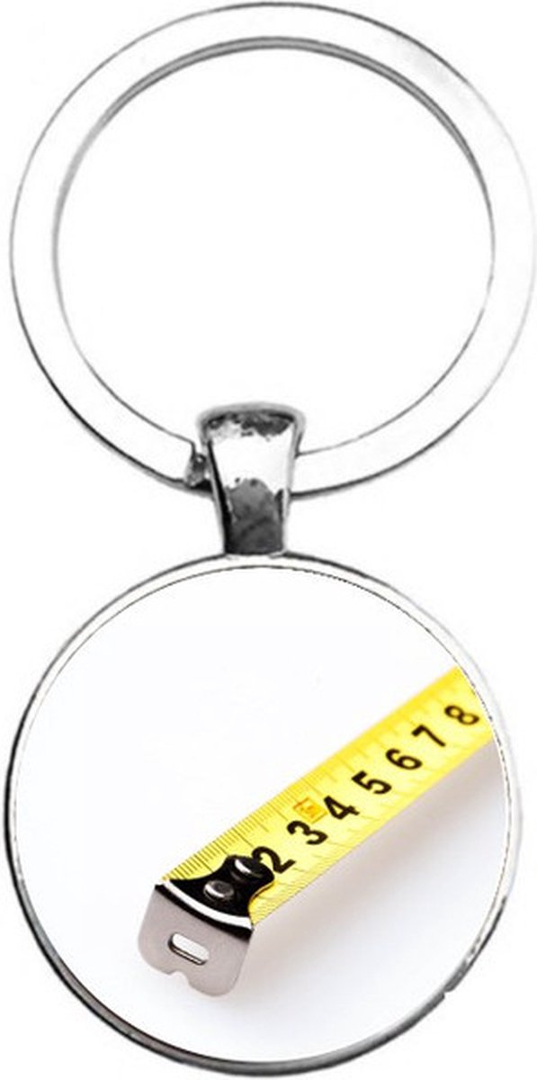 Sleutelhanger Glas - Meetlint