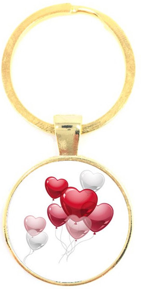 Sleutelhanger Glas - Liefde