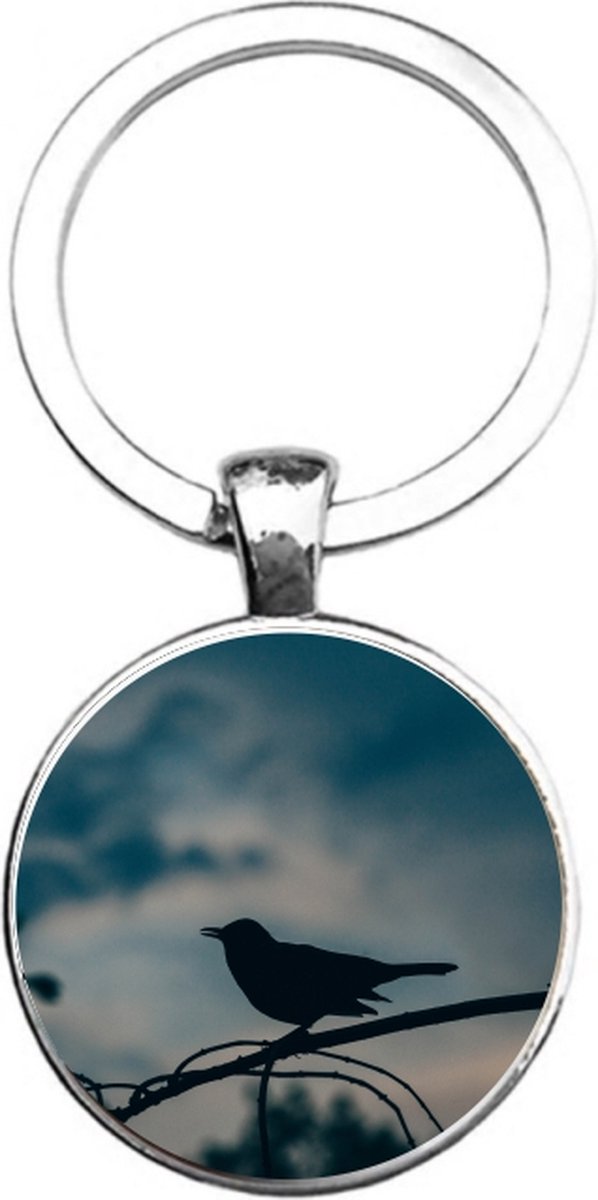 Sleutelhanger Glas - Mus