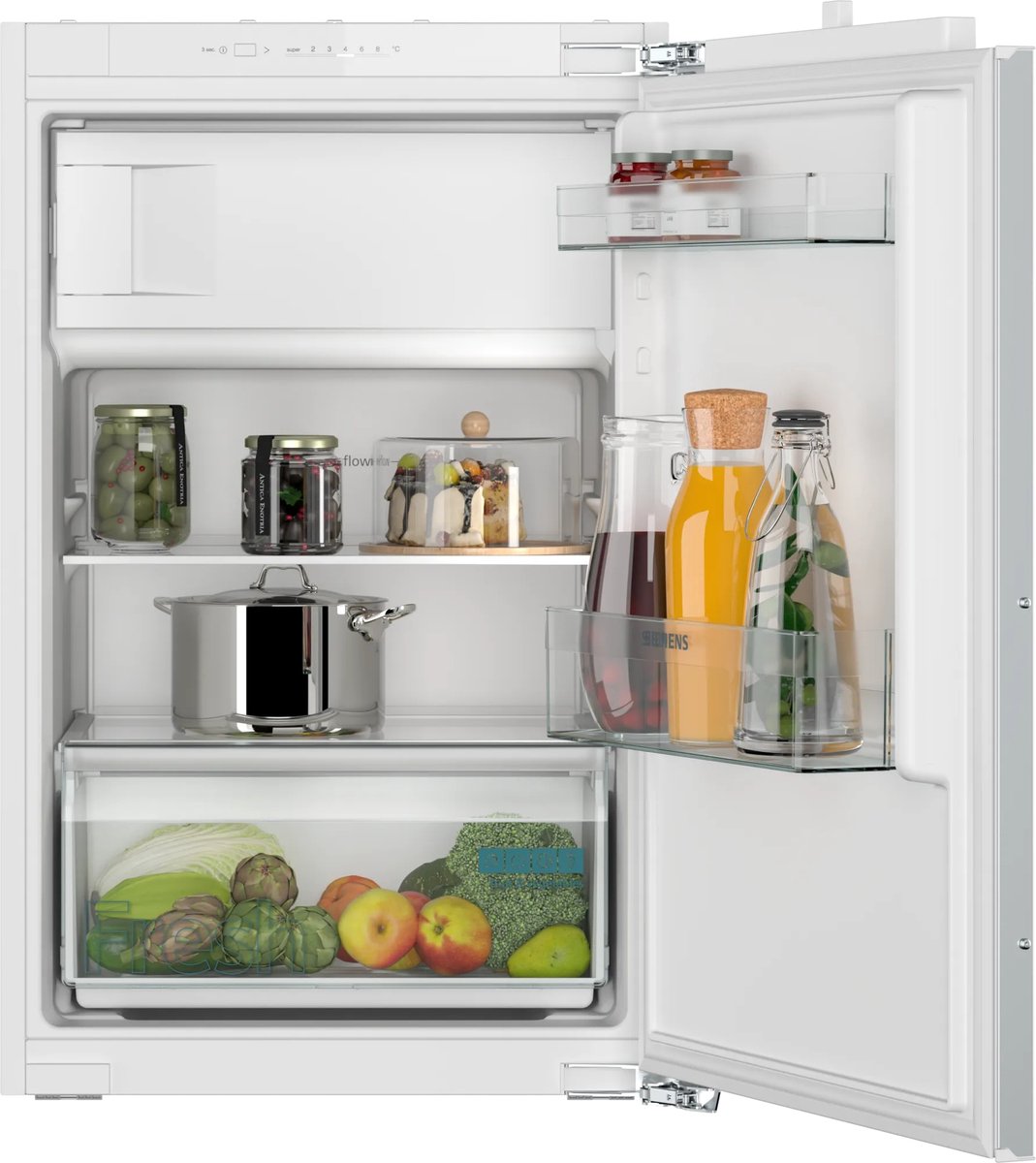 Bosch Serie 2 KIL22NSE0 réfrigérateur-congélateur Intégré (placement) 119 L  E Blanc