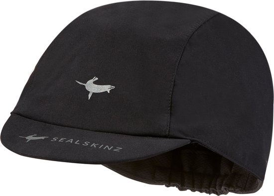 Foto: Sealskinz fietspet sportmuts waterdicht voor heren zwart waterproof all weather cycle cap black l xl