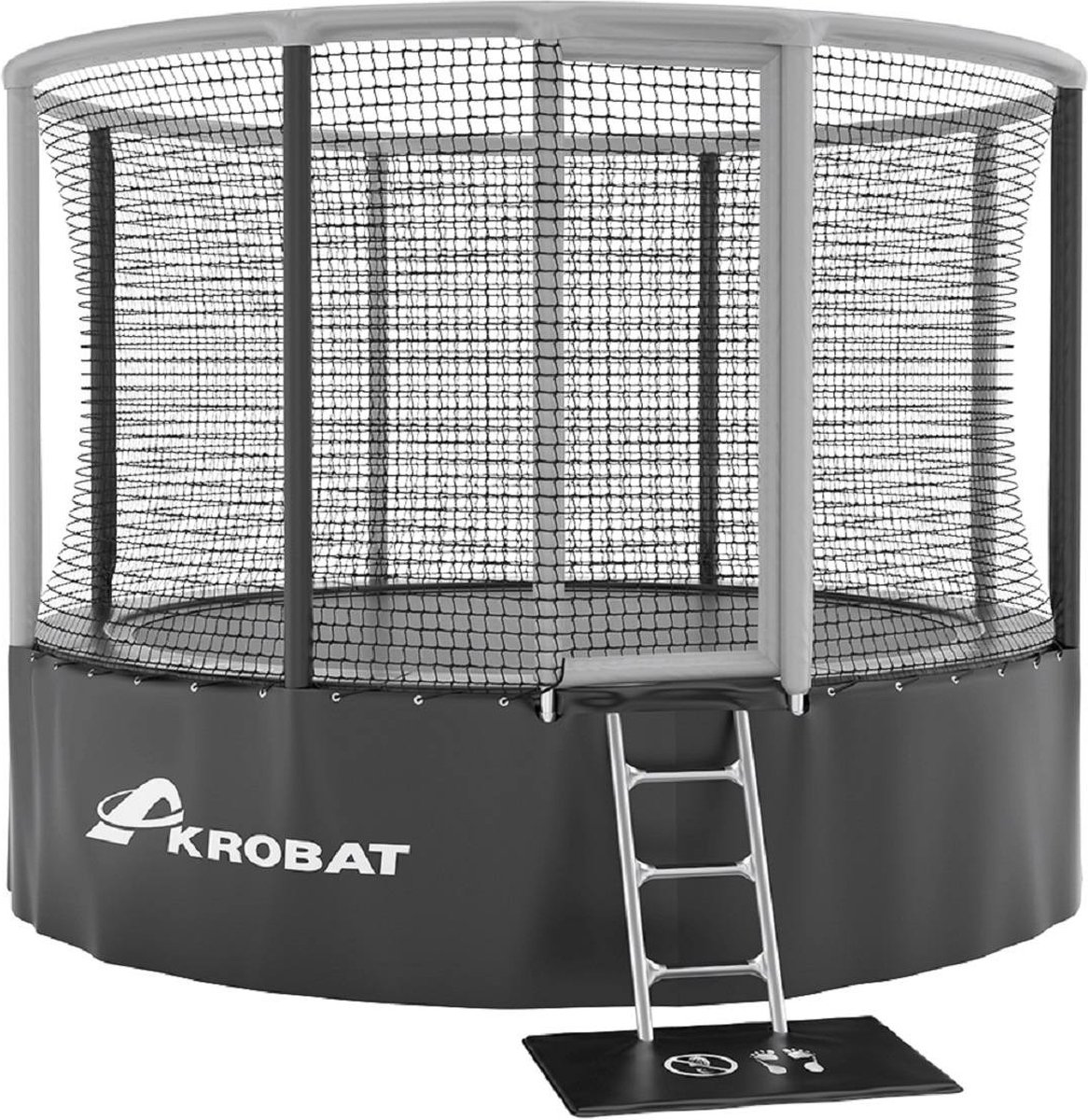 Akrobat Gallus Above ground Trampoline 365cm