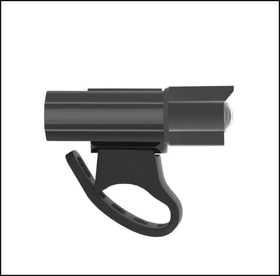 Xtraworks- Waterdichte Fietsverlichting set- USB Oplaadbaar-voor en achter-zwart — afbeelding 2