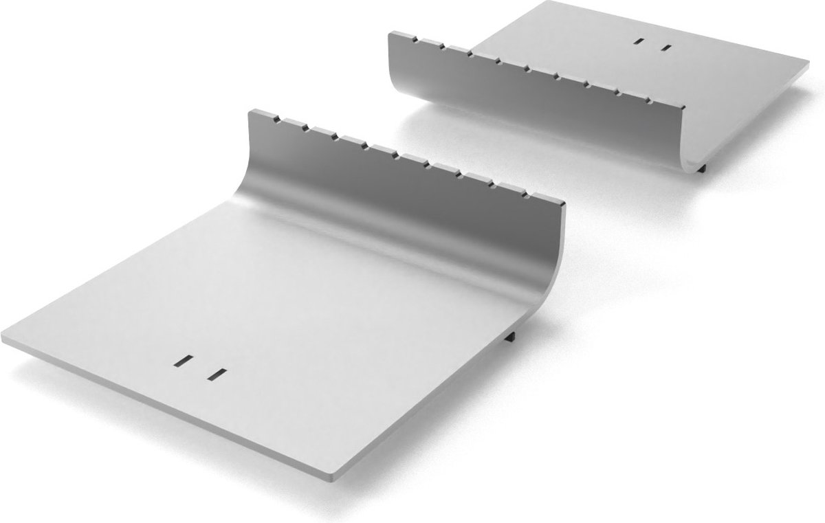 Artola - Grilplaat met Vlameffect Qrib - Roestvast Staal - Zilver -