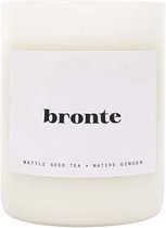 Sunnylife Bougie Parfumée Bronte 12 X 10 Cm Cire De Coco / Verre Wit