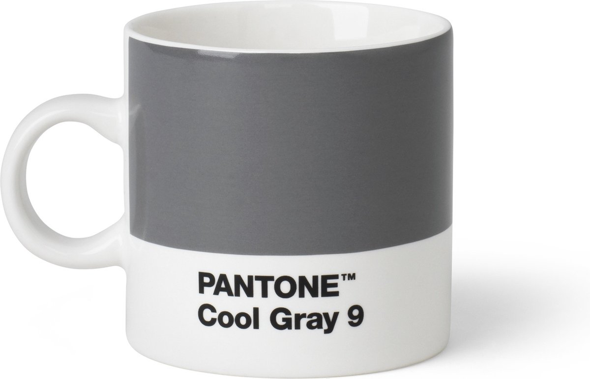 Pantone Universe Espressobeker - Bone China - 120 ml - Cool Gray 9 C