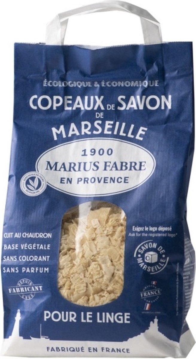 Marius Fabre - Lavoir - Flocons de savon de Marseille pour lavage à la main  et en... | bol.com