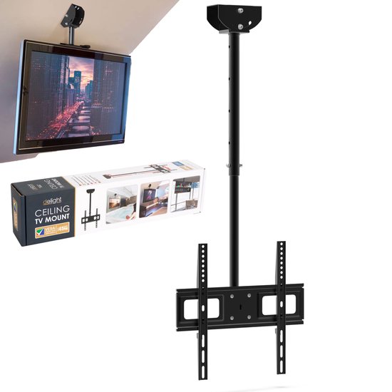 TV Beugel voor Plafond of Schuine Wand - 360° - 32-55" - VESA 400 x 400 mm  (max.) | bol.com