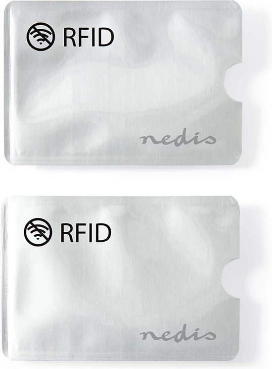 Nedis PRIVRF10AL Rfid Cardprotector 2-pack