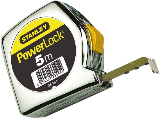 STANLEY Rolbandmaat Powerlock 8m - 25mm - STANLEY
