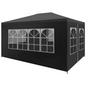 vidaXL - Partytent - 3x4 - m - antraciet