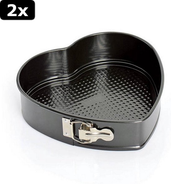 Original Kaiser Classic Mini springvorm 16 cm rond, kleine taartvorm, platte bodem, bakvorm klein gecoat, springvorm klein voor 1/2 recept