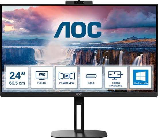 Monitor AOC 24V5CW/BK IPS Full HD LED 23,8"