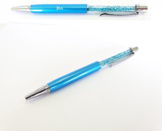 Stylo Avec Diamants Et Gravure De Nom - Jill