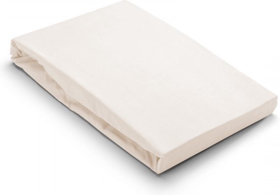 Topper Hoeslaken Jersey Hoeslaken 200x200 220 230 Creme 100 topper-hoeslaken-jersey-hoeslaken-200x200-220-230-creme-100
