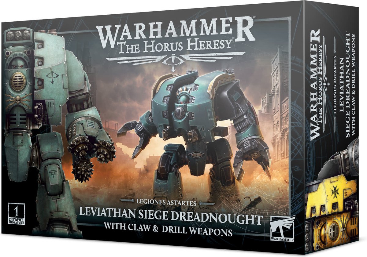 Horus Heresy: Leviathan Dreadnought with Claws/Drills
