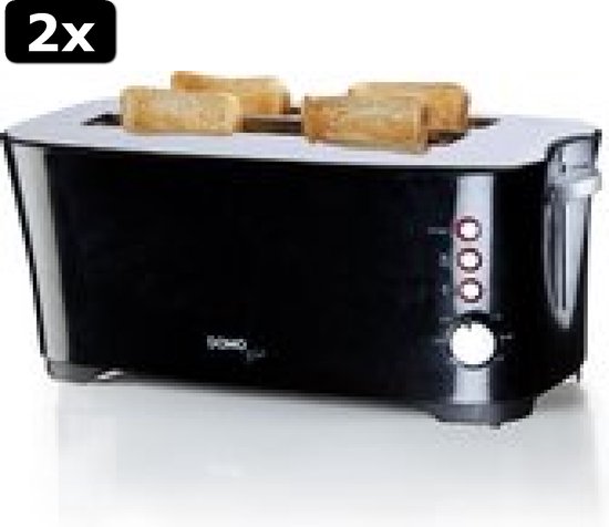 Ufesa FutureToaster, Digitale Roestvrijstalen Broodrooster