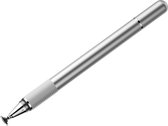 Baseus 2-in-1 Universele Stylus Pen Met Precision Disc Tip - Geschikt voor alle Smartphone Tablet en iPad - Universeel - Zilver