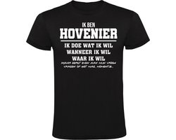 Hovenier grappig Heren T-shirt | tuinman | tuinieren | Cadeau | shirt