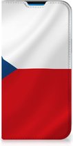 Stand Case Geschikt voor iPhone 14 Pro Max Smart Cover Tsjechische Vlag