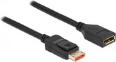 Câble d'extension Premium DisplayPort avec DP_PWR - version 1.4 (5K/8K 60Hz) / noir - 2 mètres