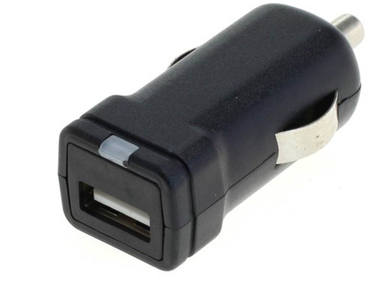 USB autolader met 1 poort - Smart IC - 3A / zwart