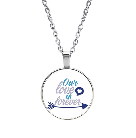 Glas à collier - Notre amour est éternel