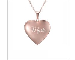 Fotohanger Met Ketting En Naam Gravering - Myrte
