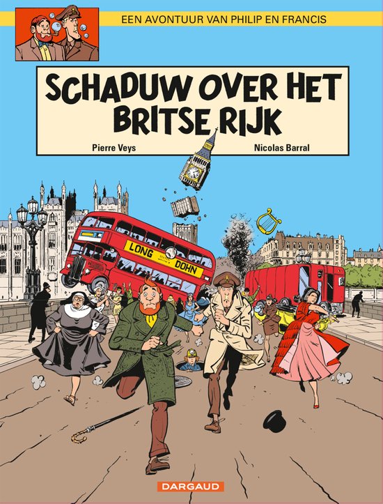 Cover van het boek 'Blake En Mortimer Parodie / 01. Schaduw Over Het Britse Rijk' van Pierre Veys