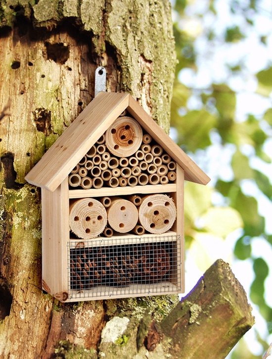 Insectenhotel Grijs/Groen 3 kopen