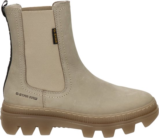 G-Star Raw - Chelsea Boot - Female - Taupe - 36 - Laarzen | bol.com