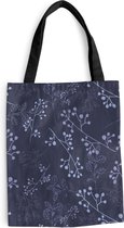 Sac bandoulière - Sac de plage - Shopper Branch - Blossom - Motifs - 40x50 cm - Sac en coton