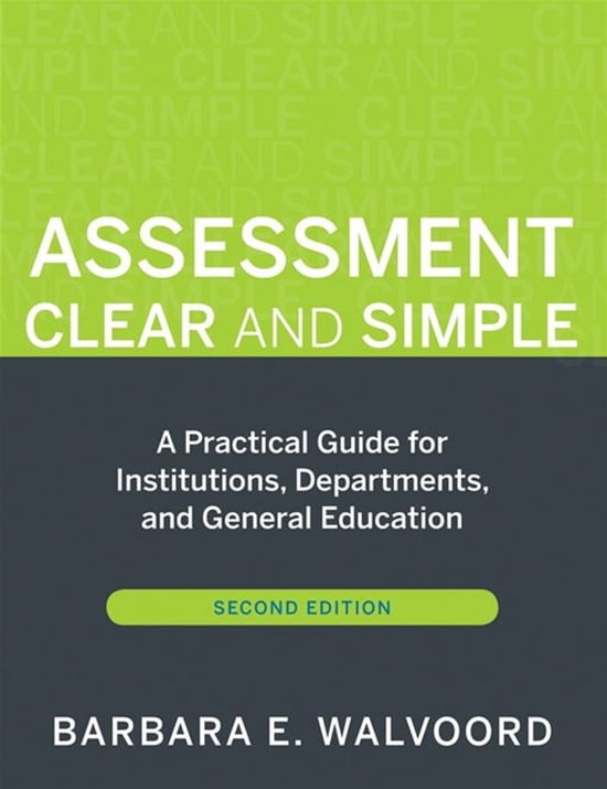 Assessment Clear and Simple - cover
