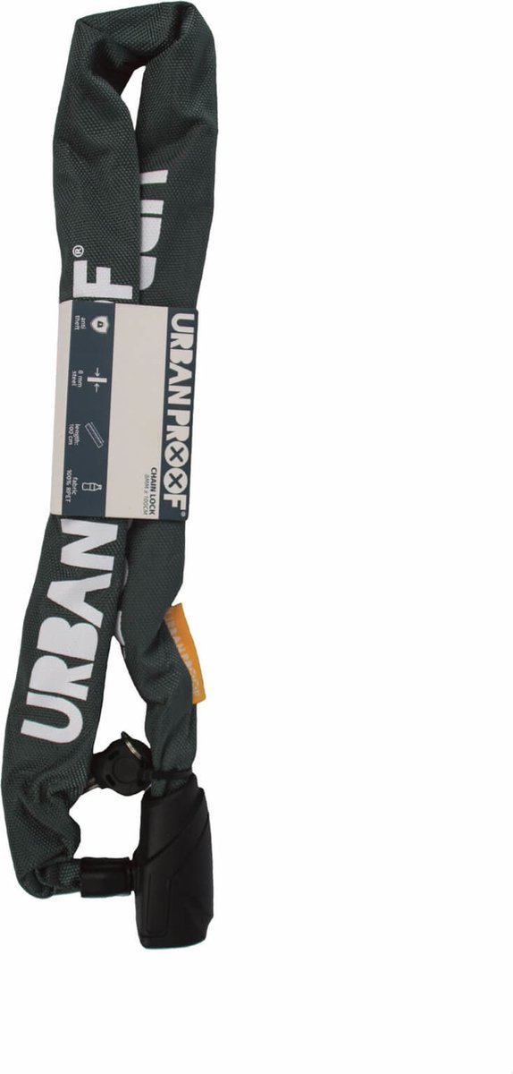 Urban Proof Kettingslot 8mm 100cm okergeel - UP400594 van Urban Proof — afbeelding 5