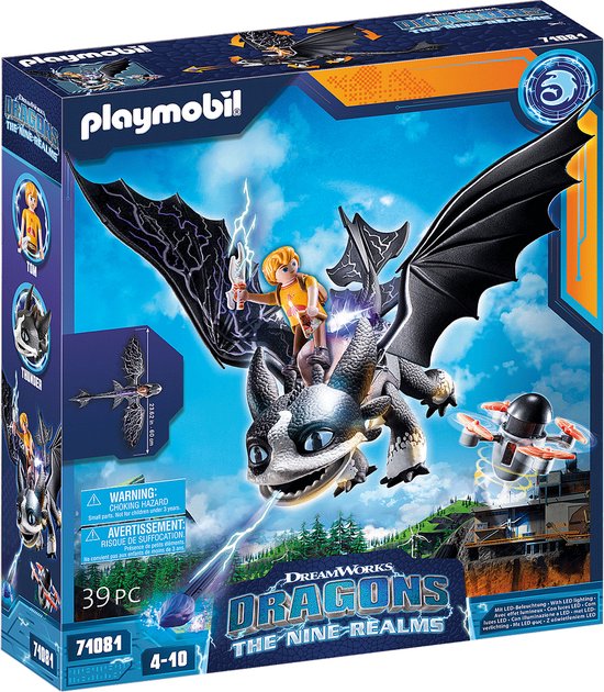 Foto: Playmobil how to train your dragon dragons the nine realms thunder tom 71081