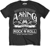 Asking Alexandria - Rock 'N Roll Heren T-shirt - S - Zwart