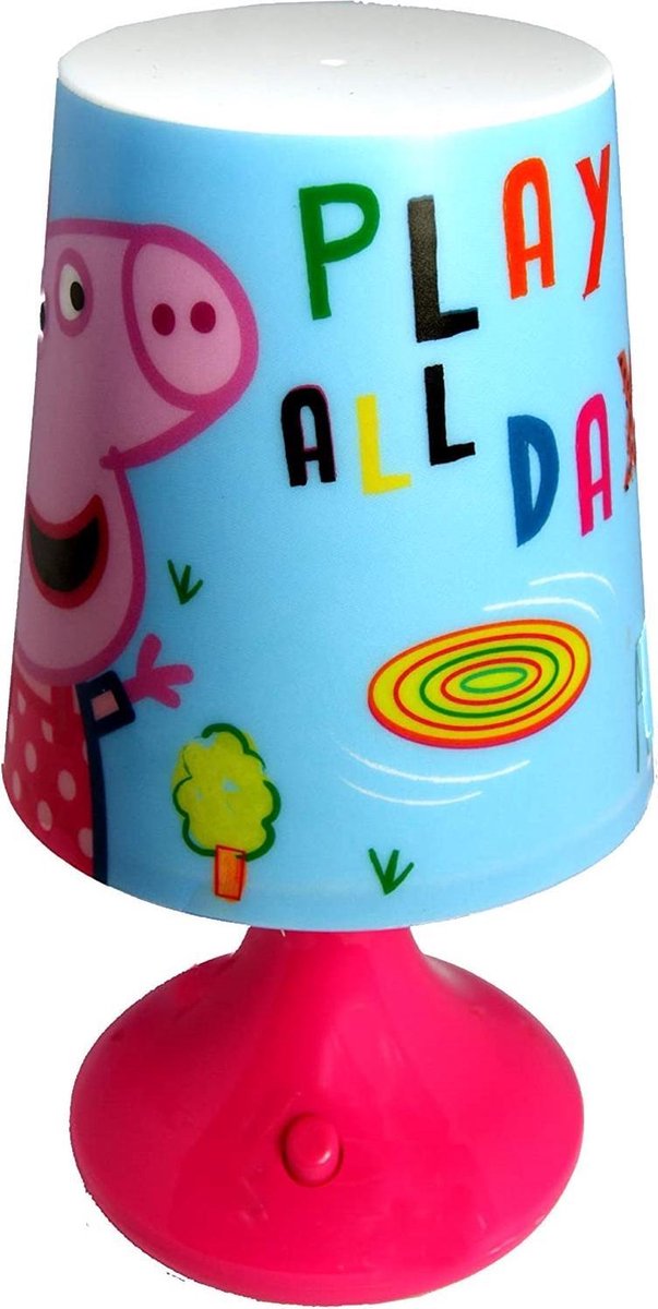 Peppa Pig Play All Day - Tafellampje - 18 cm - Multi van Peppa Pig — afbeelding 3