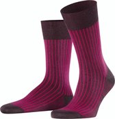 FALKE Oxford Stripe Sokken Heren 13379 - Grijs 8136 violetonyx Heren - 47-48