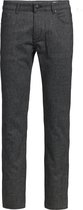 WE Fashion Heren slim fit 5-Pocket broek met dessin - Maat W30 X L32