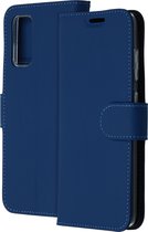 Accezz Wallet Softcase Booktype Samsung Galaxy S20 hoesje - Blauw