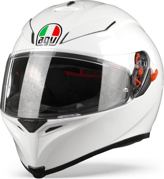 Agv K5 S Max Vision Pearl Wit Integraalhelm - Motorhelm - Maat XXL | bol.com