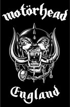 Motorhead Textiel Poster England Zwart