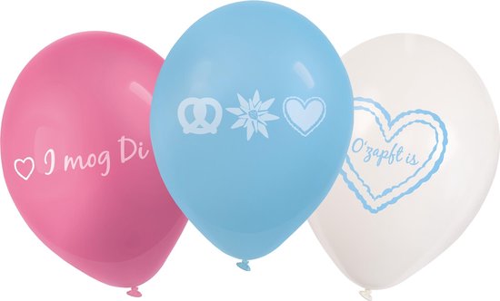 Amscan INT995704 - Latexballons Fußball, 6 Stück, Größe | WhichOne