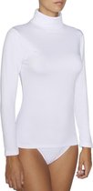 Thermisch shirt vrouw lange mouwen met col | zwart | XL
