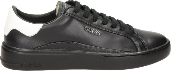 GUESS Verona Heren Sneakers - Zwart - Maat 45 | bol.com