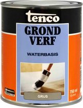 Tenco grondverf - waterbasis - grijs - 750ml