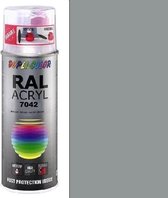 Dupli Color RAL 7042 Verkeersgrijs Spuitbus verf / Spray paint 400ml