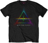 Pink Floyd Heren Tshirt -S- Why Zwart