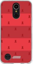 LG K10 (2017) Hoesje Transparant TPU Case - AZ Alkmaar #ffffff