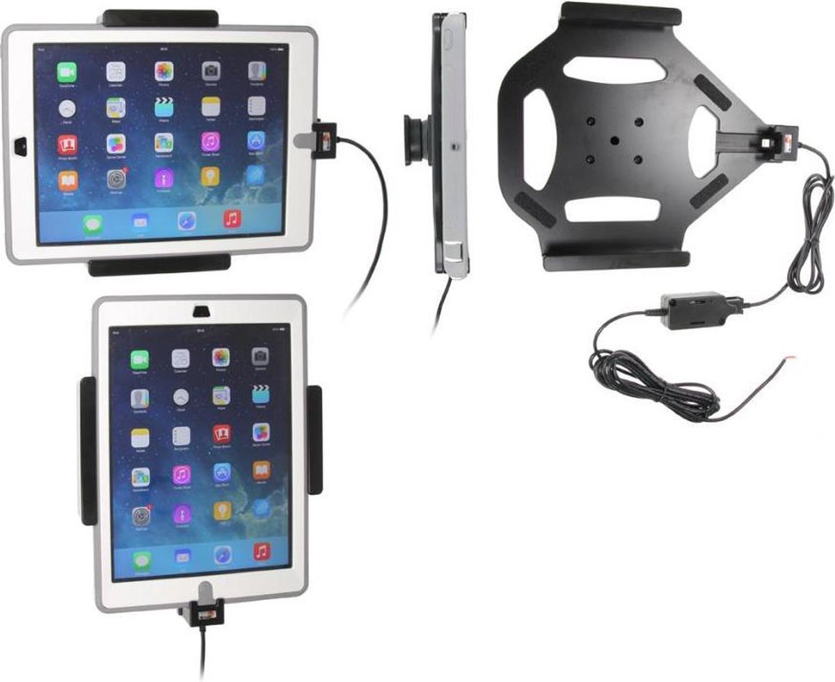 Apple iPad Air / iPad 2017- Actieve houder met vaste voeding. Otterbox Defender.